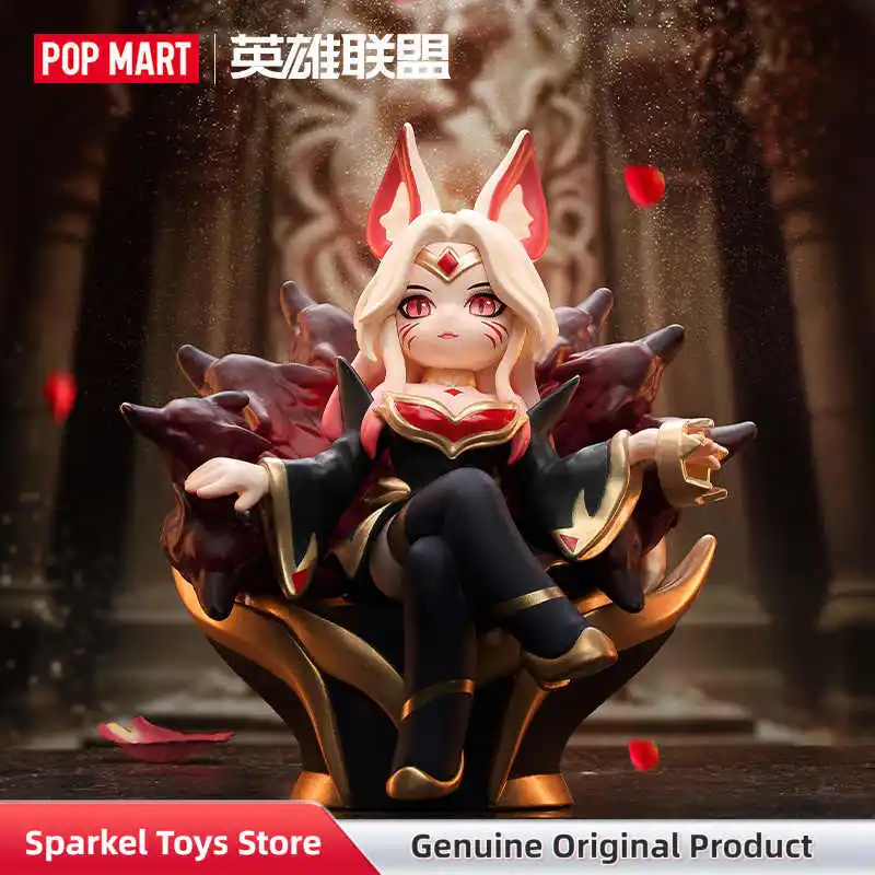 POPMART League Of Legends Mid Lane Showdown Series, Caja Sorpresa con Figuras Coleccionables, Decoración de Escritorio, Juguetes, Regalo para Fanáticos de los Juegos