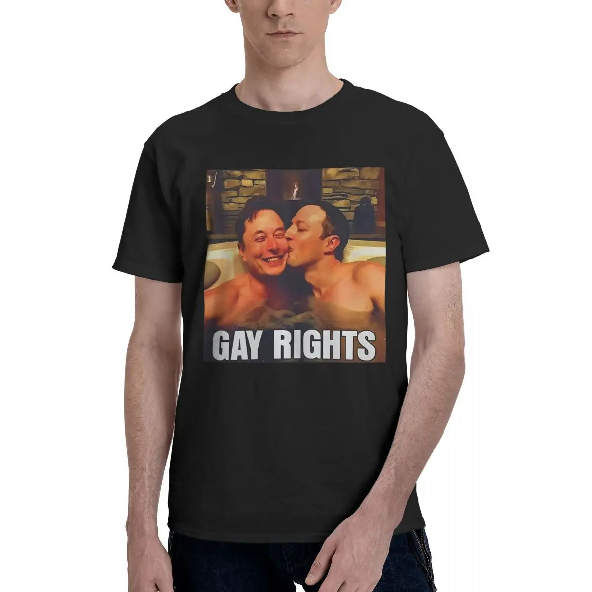 

Gay Rights 100% Cotton Casual Breathable Confortable Tshirt Funny Men's T-Shirt Men's Shirt
