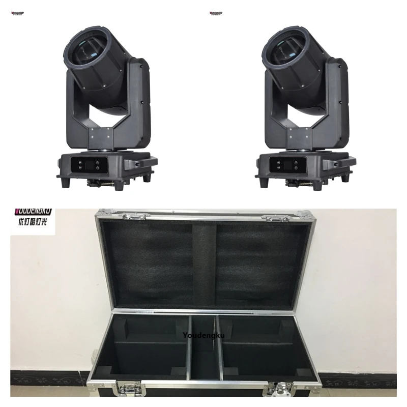 

2 шт., водонепроницаемая подвижная головка с чехлом, 380 Вт, 18r, луч с подвижной головкой, уличный прожектор с небесным лучом