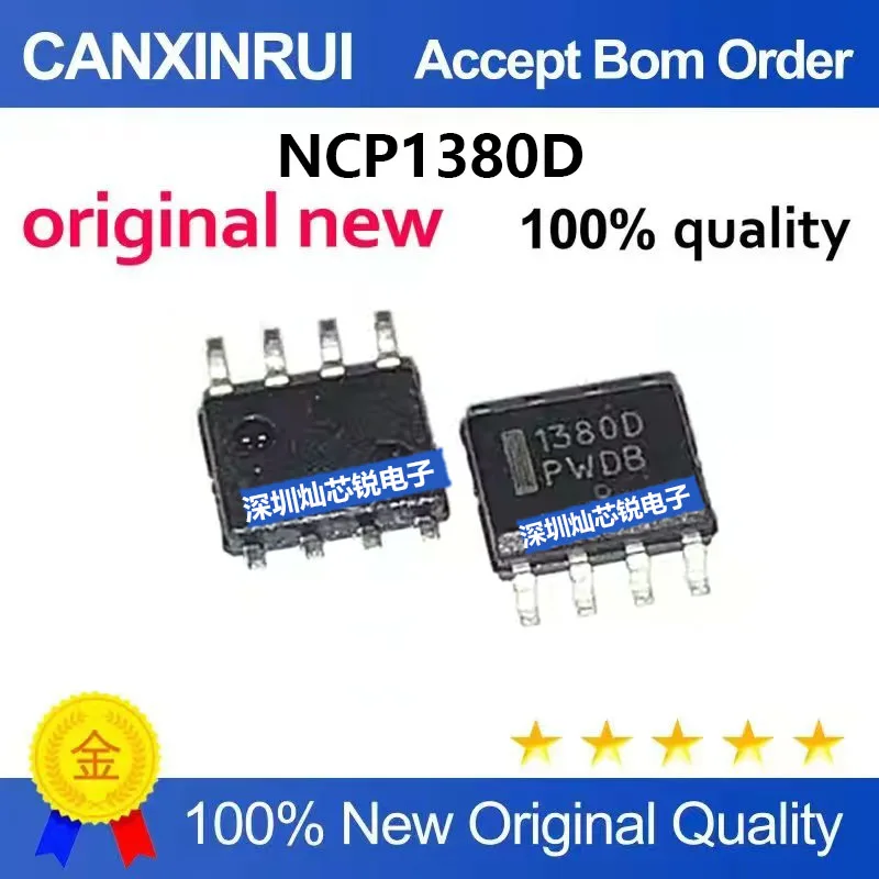 (5-100pieces)Brand New Original NCP1380D NCP1380DDR2G 1380D SOP8 SMD DC Controller Chip