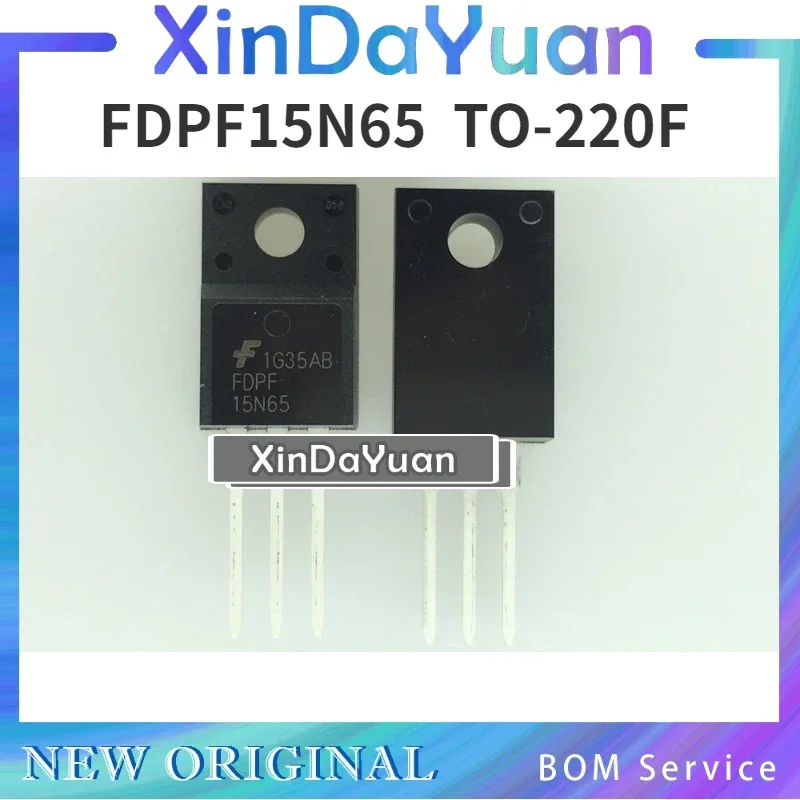 10 pcs FDPF15N65 FQPF15N65 TO-220F 650V 16A  MOS Tube