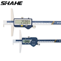SHAHE Single Hook Depth Vernier Caliper Stainless Steel Digital Caliper Measuring Tools