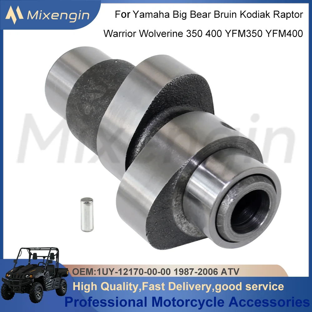 Wałek rozrządu motocykla dla Yamaha Big Bear Bruin Kodiak Raptor Warrior Wolverine 350 400 YFM350 YFM400 1UY-12170-00-00 1987-2006