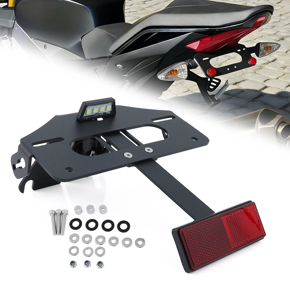 

Fit For Aprilia RS4 50 RS4 125 Tuono 2011-2020 RSV4 2009-2020 Motor Fender Eliminator Kit Rear Tail Tidy License Plate Holder