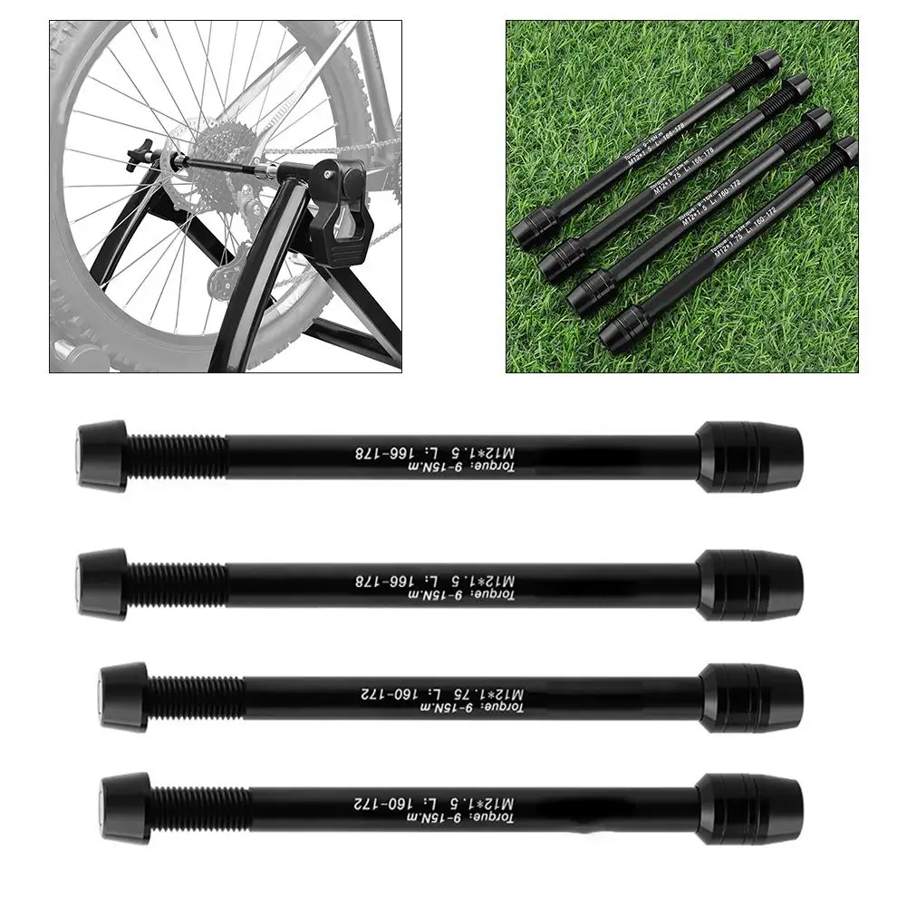 Bike Training Mountain Bike Axle Bike Trainer Axle High Quality Material Practical To Use Aluminum Alloy CNC Precision Machining