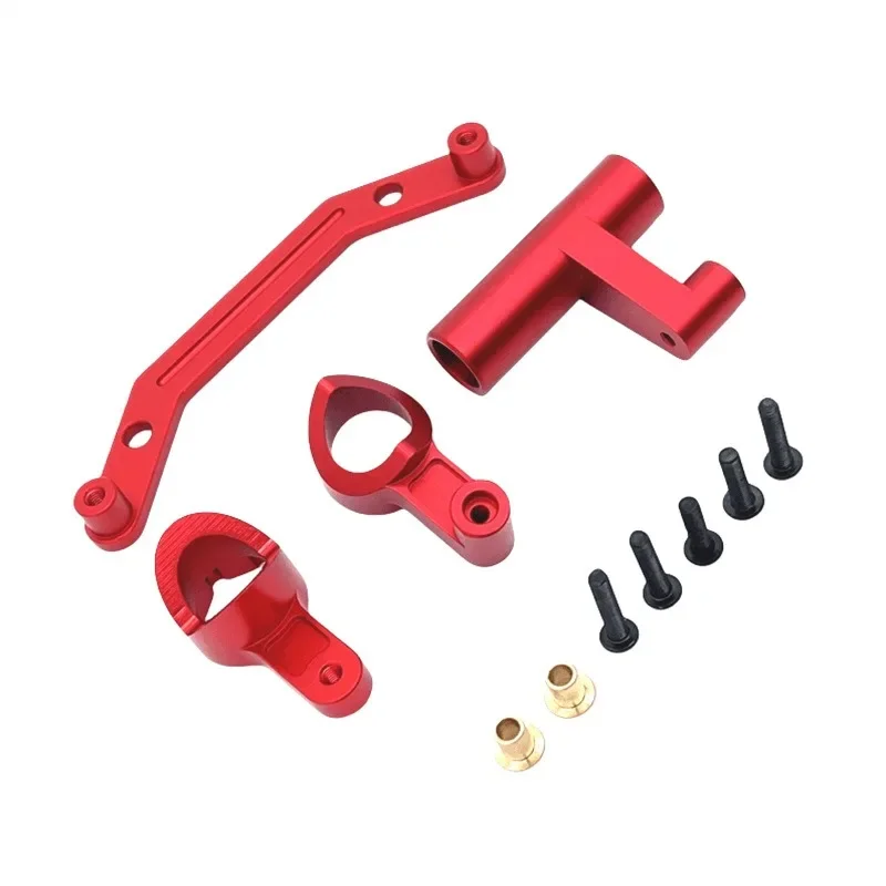 Metalen Upgrades Afstandsbediening Auto Vervanging Front Steering Component Onderdelen Set Fit Voor MJX 1/7 7303 RC Auto