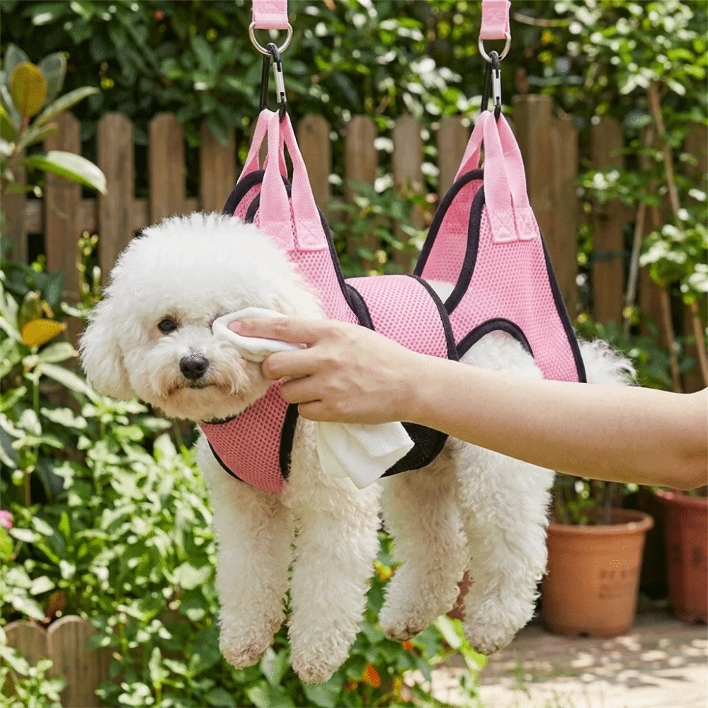 Регулируемая сетчатая подвесна – обзор и цена Pet Grooming Hammock Sling Restraint