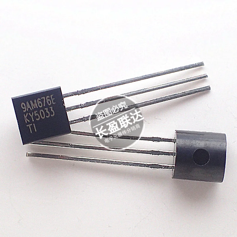 5PCS/LOT New Original LP2950 LP2950-3.3V LP2950-33LPR LP2950-33LPRE3 Marking KY5033 TO-92 MICROPOWER VOLTAGE REGULATORS