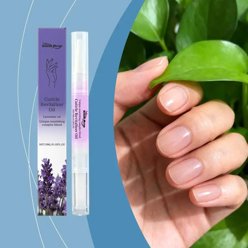 Lavender Nail Nutrition Oil Pen Nourish Strengthening Nail Improve Discolored Damage Manicure Care Tools Finger Nail