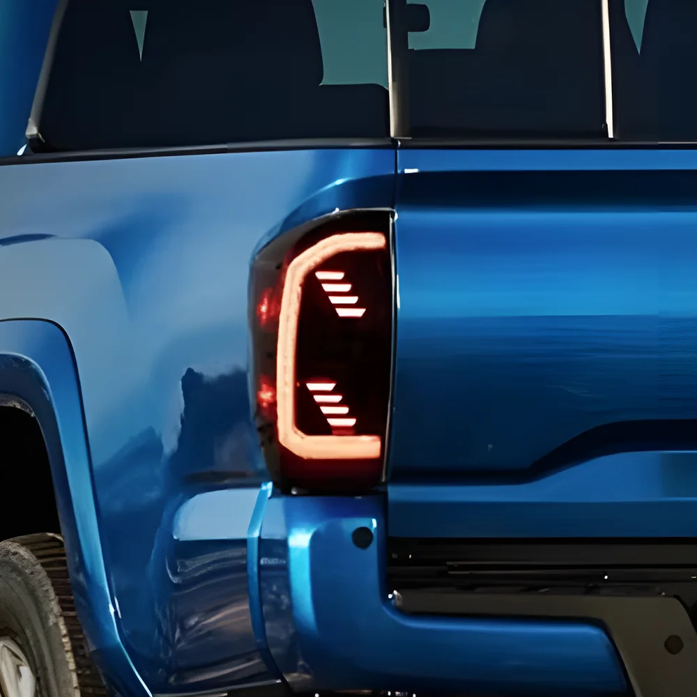 

Car Taillights Assembly for Toyota Tacoma 2016-2023 LED Auto Back Lamps Upgrade High Configuration Fog Brake Signal Accessories