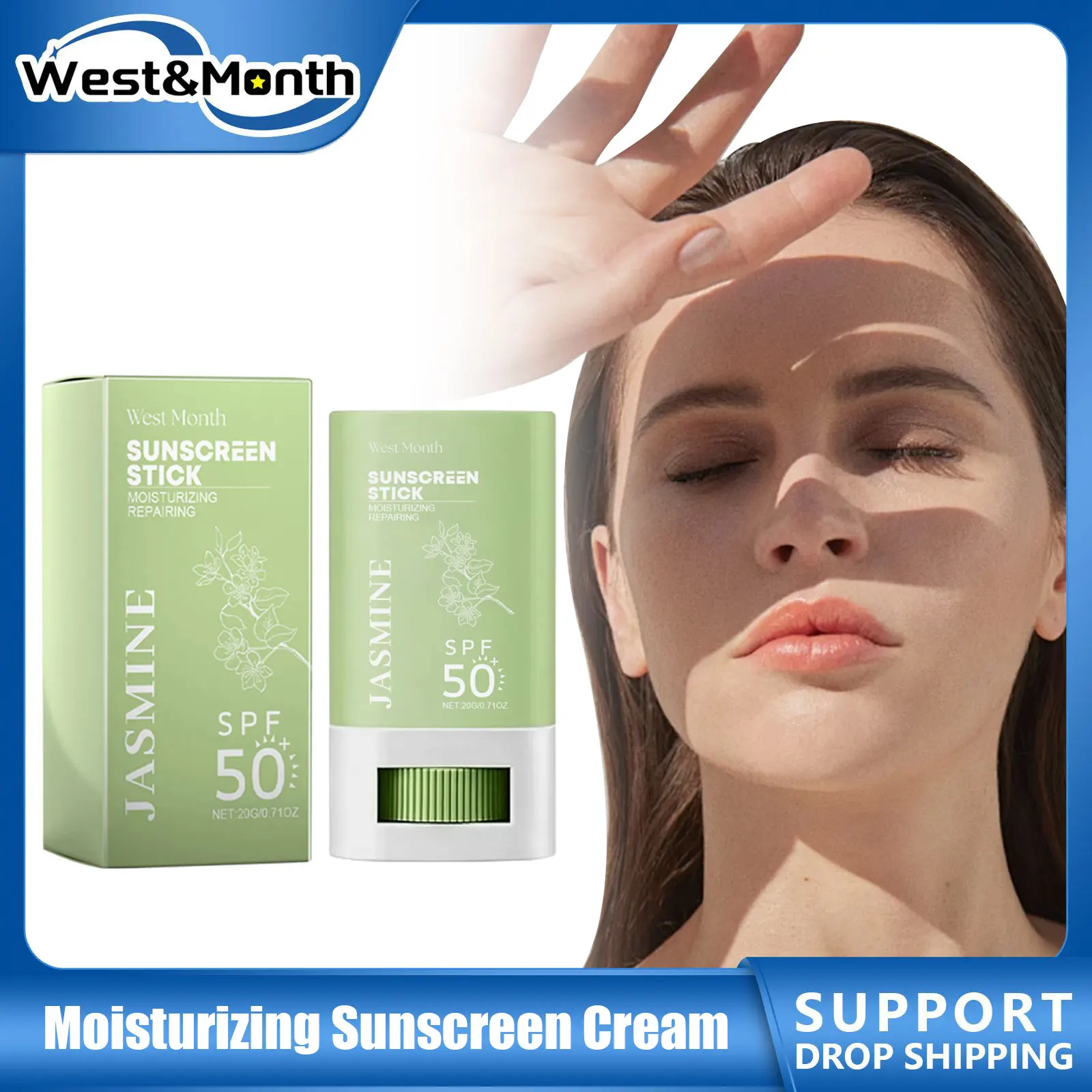 Sunscreen Cream Factor SPF50 Light Weight Oil Control Long Lasting Moisturizer No Shone Sun UV Protection Face Sunscreen Lotion