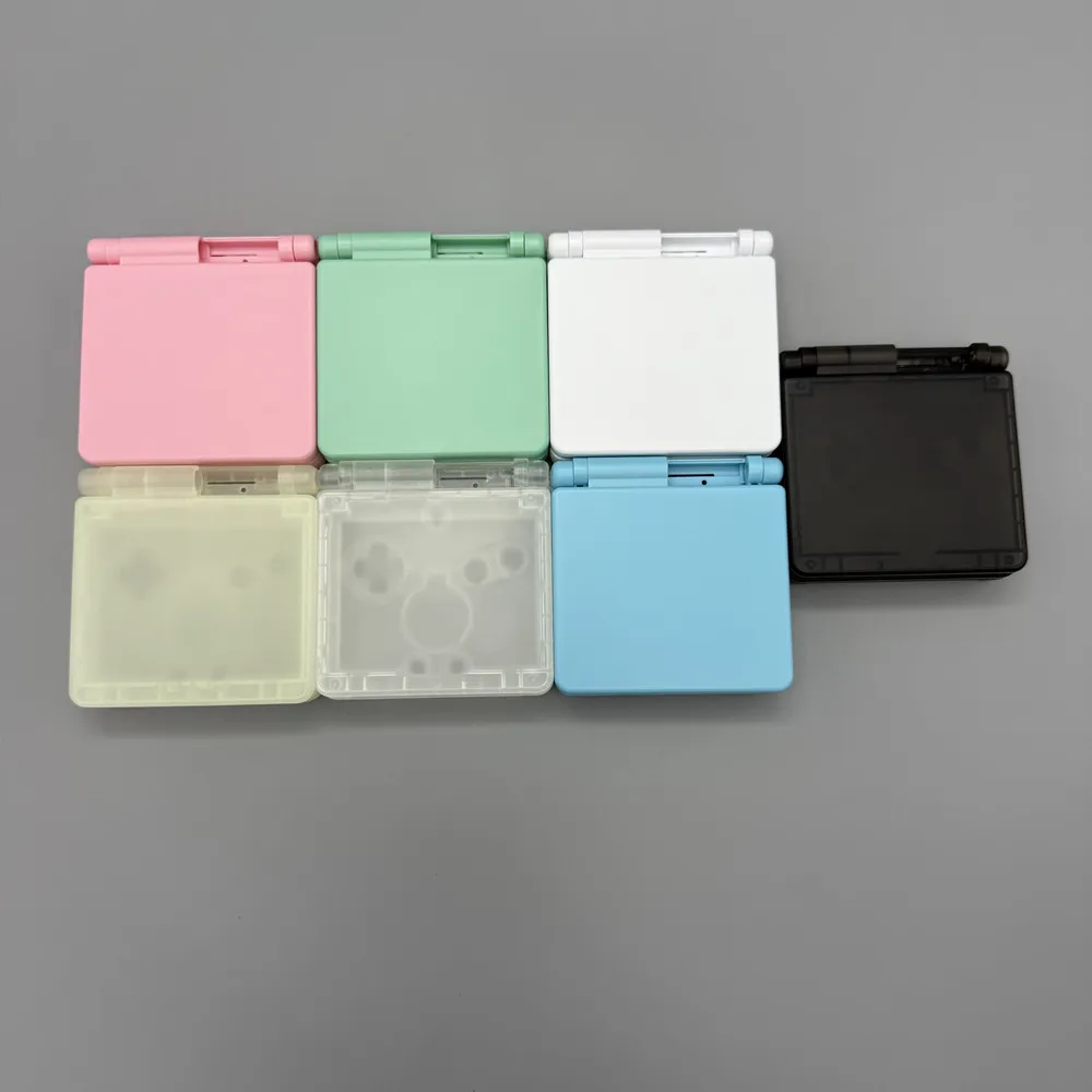 Wysokiej jakości zestaw obudowy Gameboy Advance SP GBASP z 3-calowym ekranem IPS i 2,9-calowym wyświetlaczem LCD w oryginalnym rozmiarze, kompatybilny z GBA — zdjęcie produktu 2