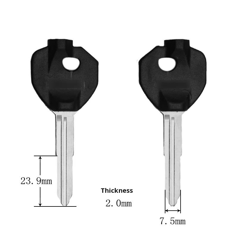 Clé de moto Suzuki, vierge, aimant inclus, adaptée pour Suzuki Eagle, Skyhawk, Neptune AN125T