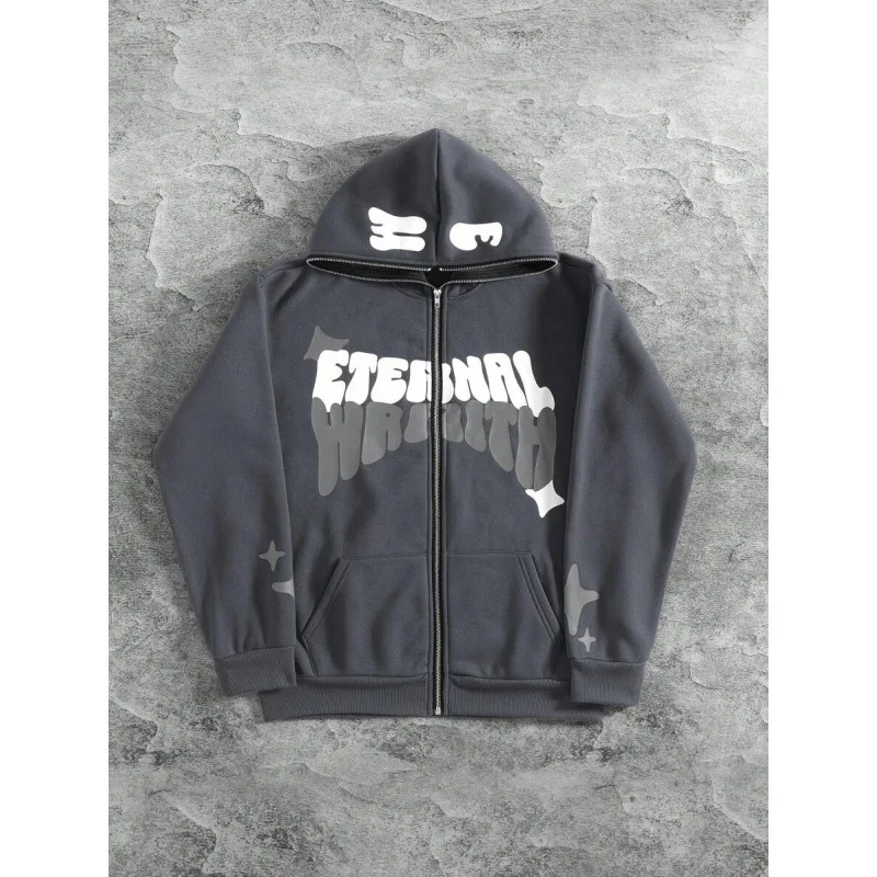 

27347 2026 Трансграничный бестселлер: Унисекс-свитшот в стиле кардигана, легко надеваемый, коллекция Весна-Лето, модный