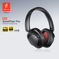 1MORE SonoFlow Pro Active Noise Canceling Bluetooth Headphones Wireless Headsets Hi-Res Audio 42dB ANC 100H Playtime with Case