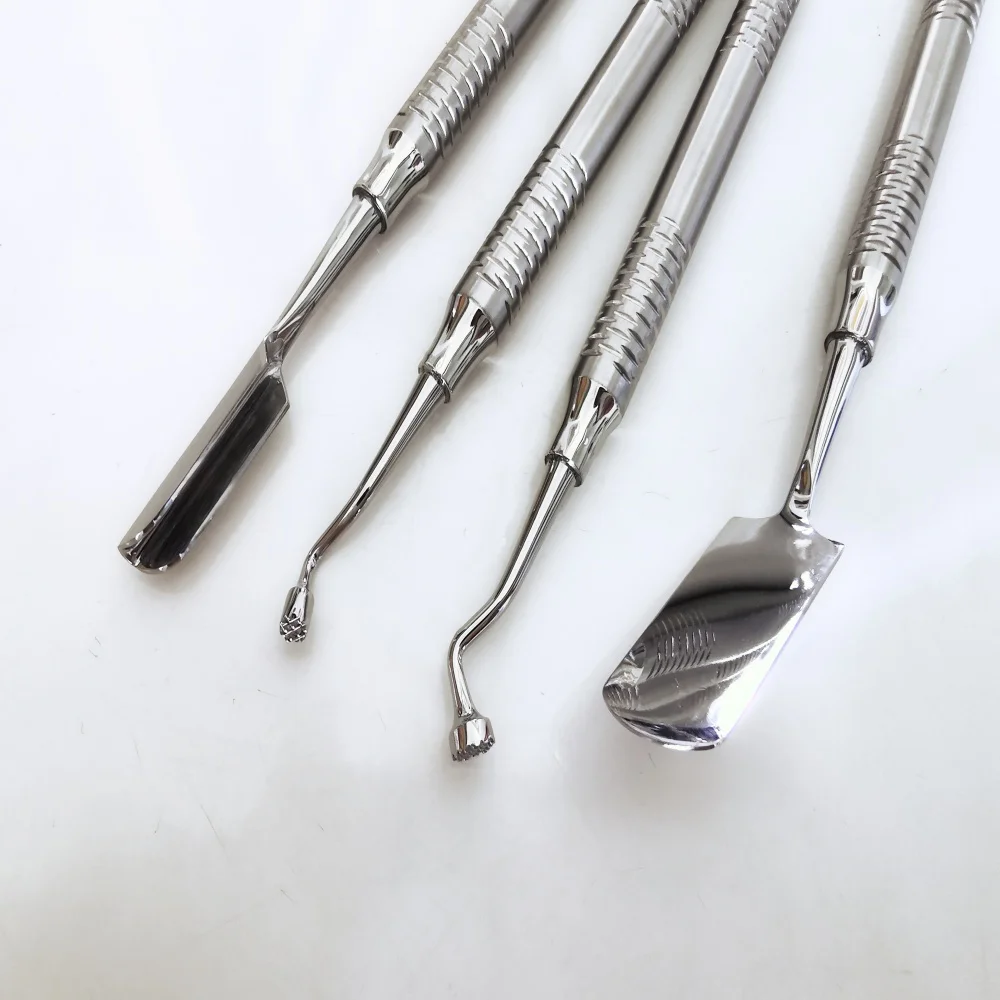Dental Chirurgische Implantat Dental Knochen Küretten Pulver Löffel Graft Scoop Knochen Compactor Implantat Knochen Pfropfen Packer Periosteal – Detail 9