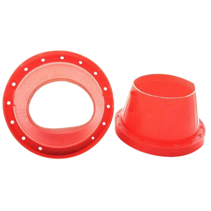 2Pcs 6.5 Inch Universal Car Speaker Waterproof Cover Speaker Silicone Sound Insulation And Heat Insulation Gasket