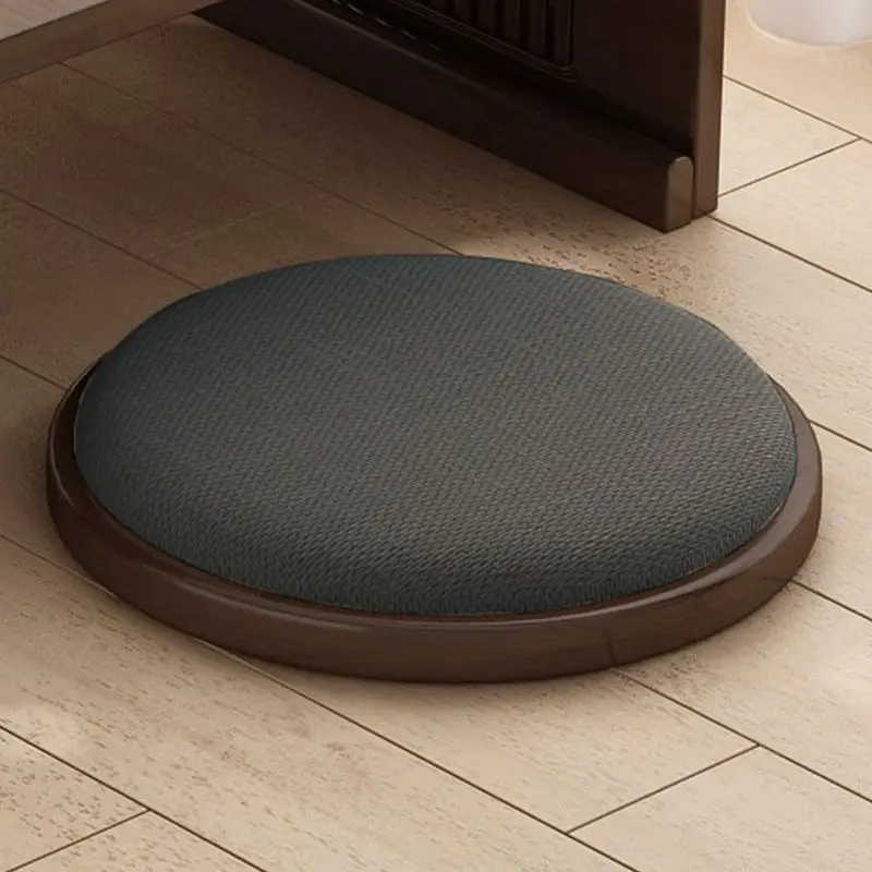 Round Stool for Household Use, Low Stool on The Ground, Tatami Mat, Bay Window, Thick Cushion for All Seasons，Home Textile
