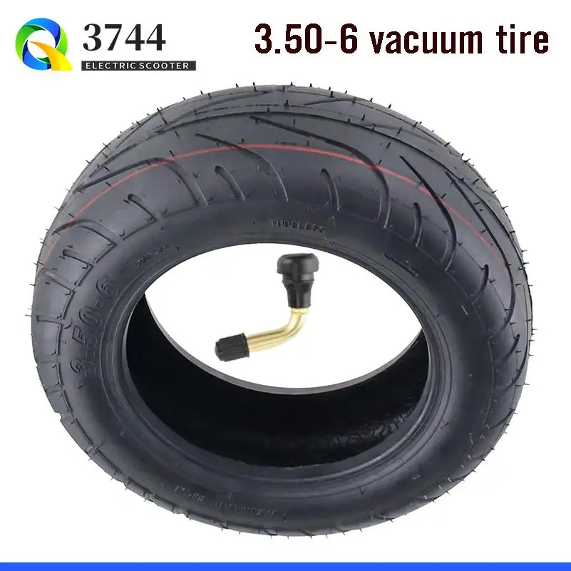 

3.50-6 Vacuum Tire for Electric Scooter Parts Thickening Tubeless Explosion-proof Tyre