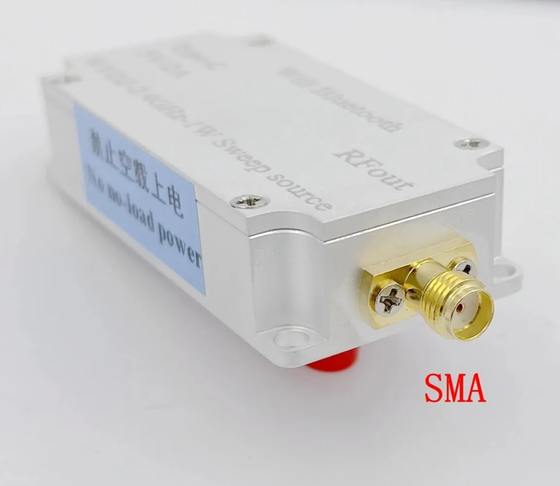 New 1w  WiFi Bluetooth Sweep Signal Source VCO RF Generator 2.4ghz 5.8ghz 5.2ghz