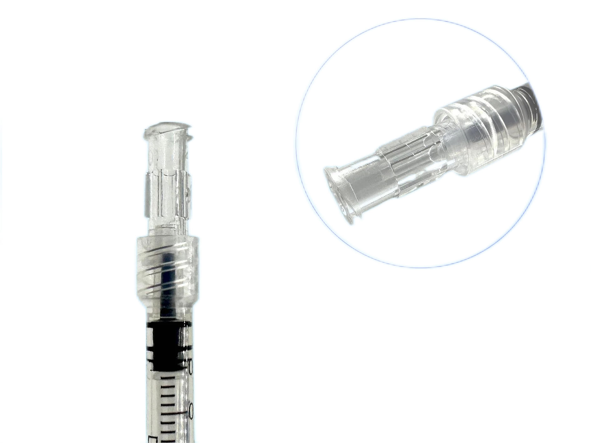 

10/20/50pcs Medical Plastic Luer Lock Syringe Connector Sterile Transparent Adapter Double Joints Coupler