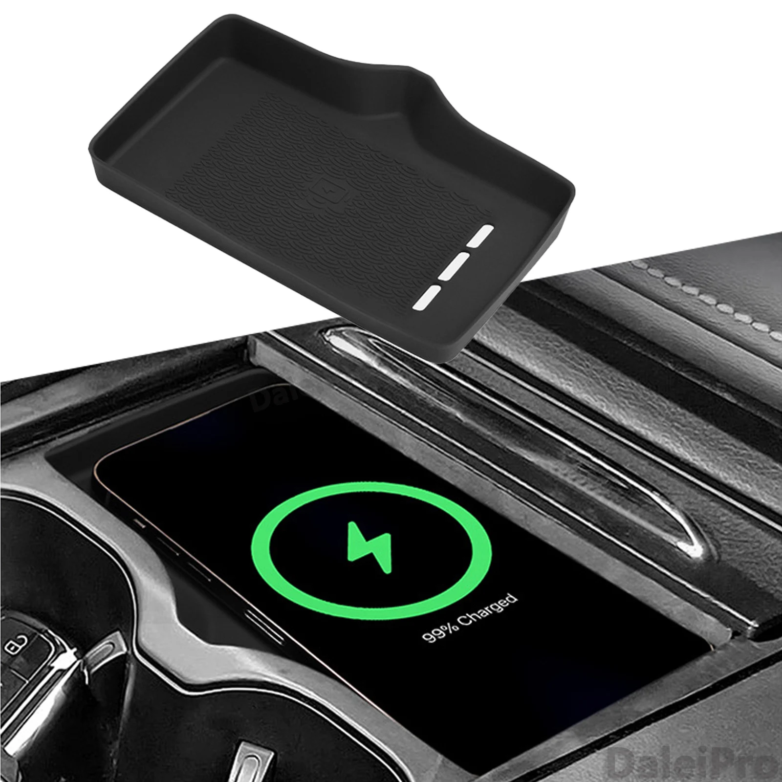 For Chery Omoda C5 EV 2024-2025 Anti-Skid Mat Charger Panel Protective Pad Central Console Scratch-resistant Pad Car Accessories