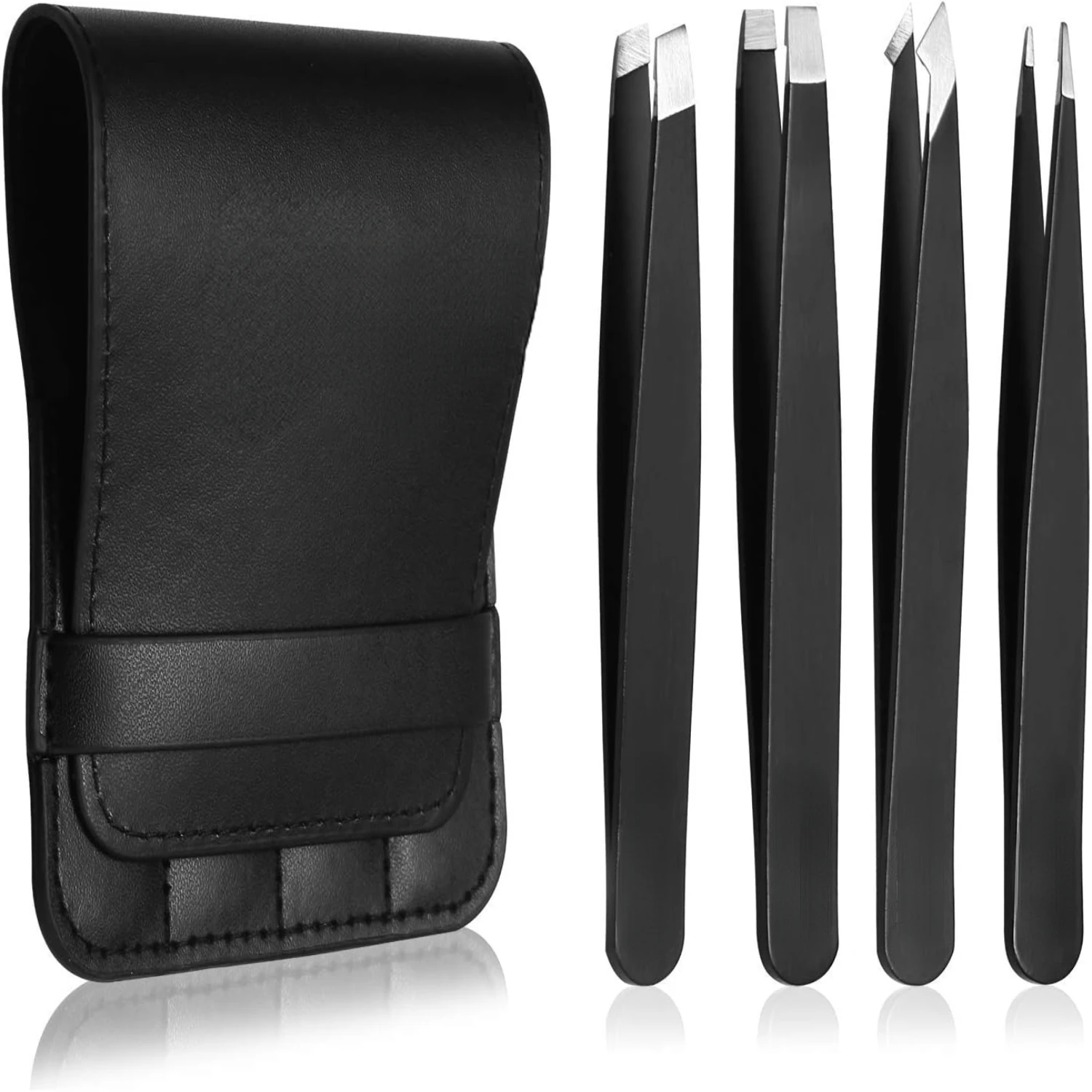 Enhance your beauty routine with this luxurious, professional-grade tweezer set - discover unmatched precision and comfort with 