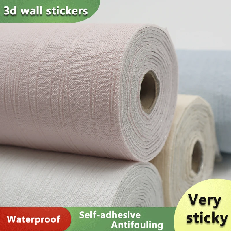 New Thickened 3D Panel Moisture-Proof And Mildew-Proof Peelable Wall Stickers Bathroom Kitchen Living Room Home Wall Decoration