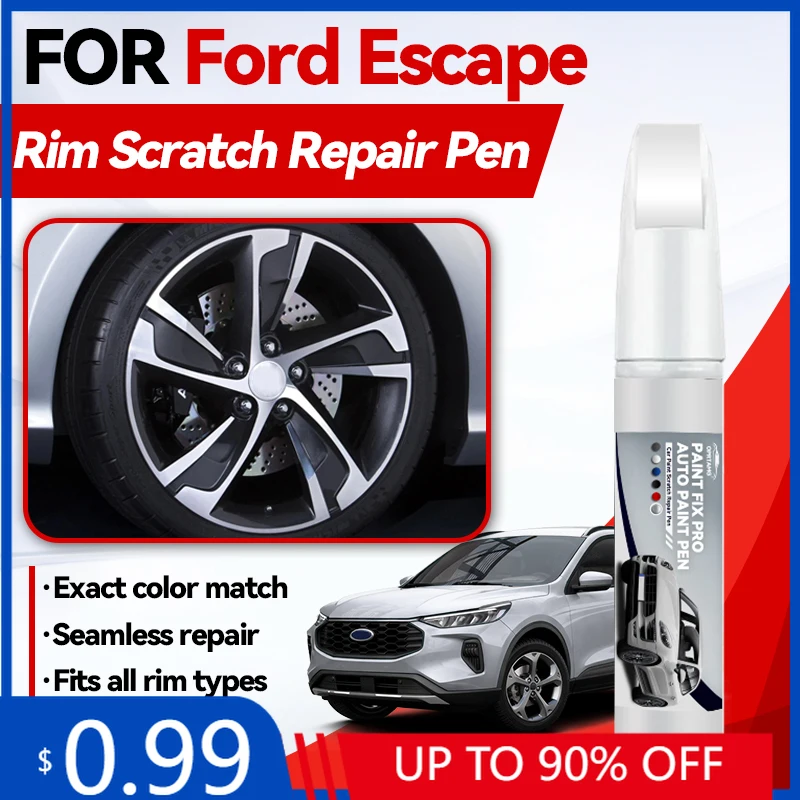 

Карандаш для подкраски колесных дисков, эксклюзивно для Ford Escape 2001-2025 U1 U2 U3 C2, средство для ремонта царапин, карандаш для подкраски A