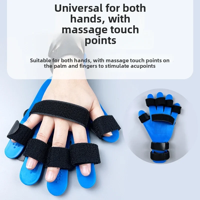 Adjustable Finger Separation Hand Splint, Silicone Wrist Training Board, Left & Right Hand, Hand Workout Support Tool