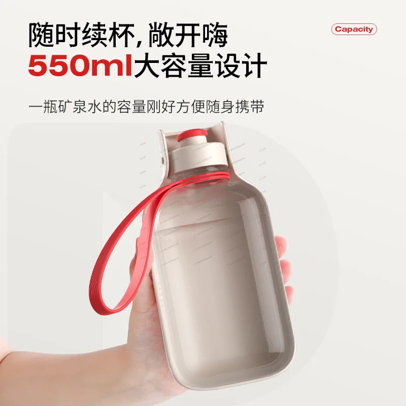 Portable Pet Water Feeder Bottle for Dogs Cats Outdoor Walking Camping Hiking Road Trip Daily Use