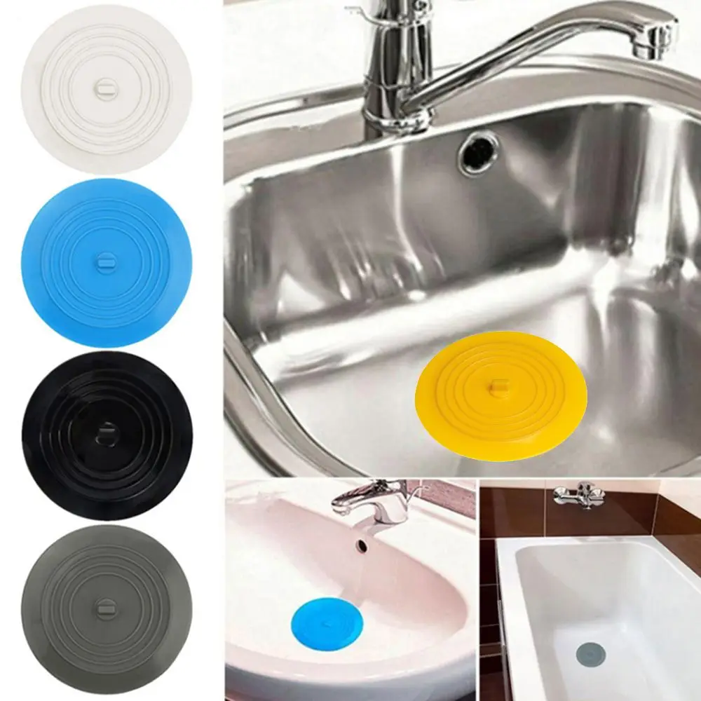 15cm Useful Durable Round Washroom Kitchen Leakage-proof Bathtub Stopper Sewer Water Sink Plug Drain Cover