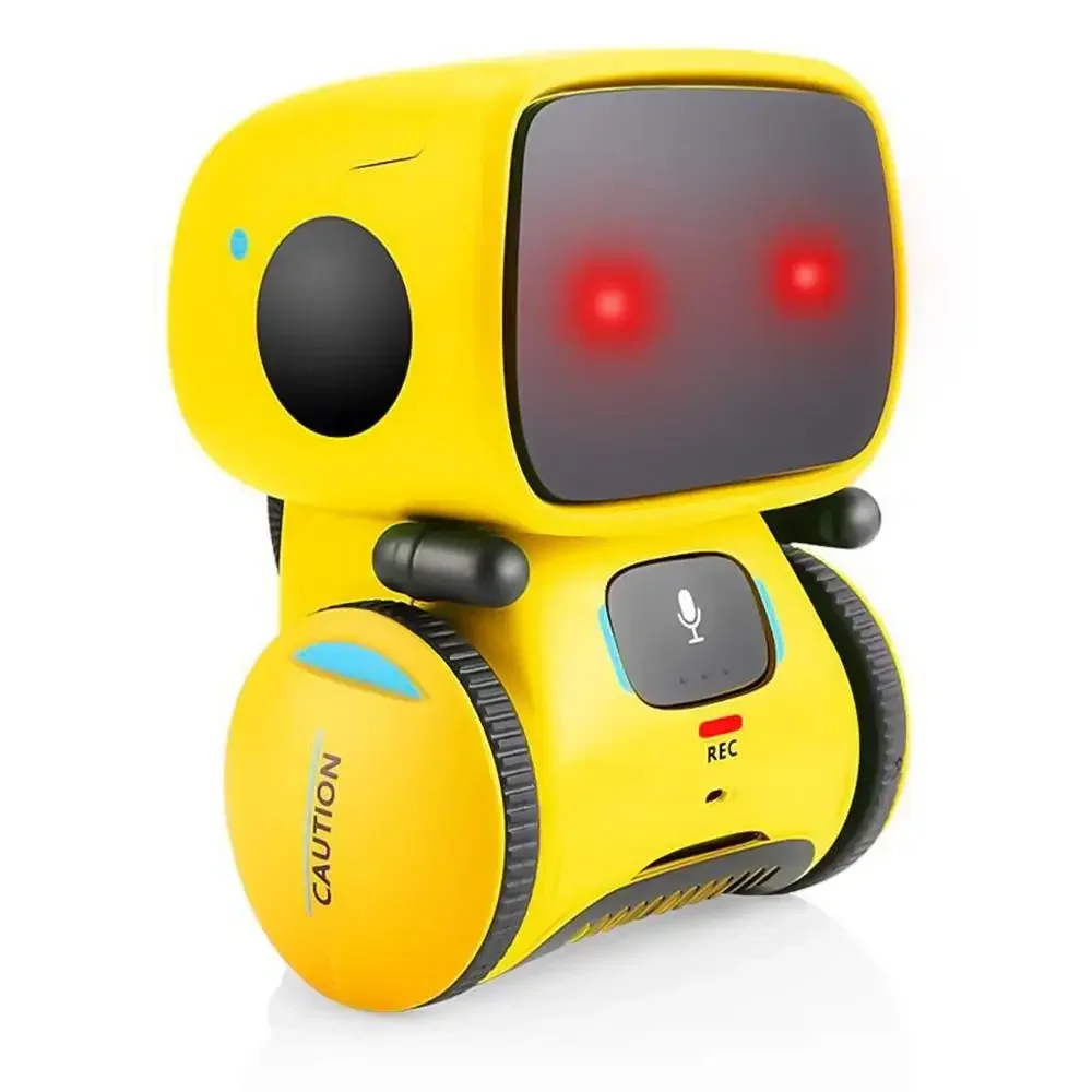 Robots inteligentes de luz y sonido para niños, juguete interactivo de grabación de música de baile, diálogo, Control sensible al tacto, regalo robótico inteligente