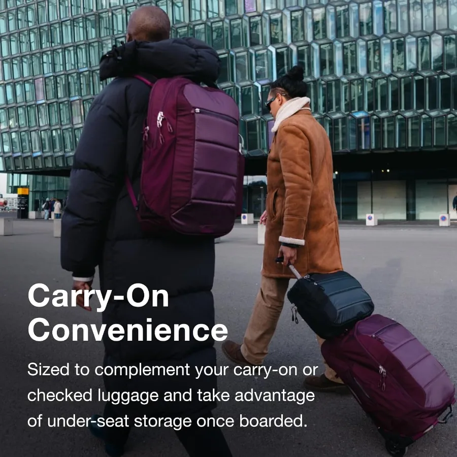 حقيبة ظهر للكمبيوتر المحمول Osprey Ozone مع AirScape مهواة ™   لوحة الظهر - حقيبة ظهر خفيفة الوزن للسفر مع حافظة كمبيوتر محمول مقاس 16 بوصة - حقيبة حمل