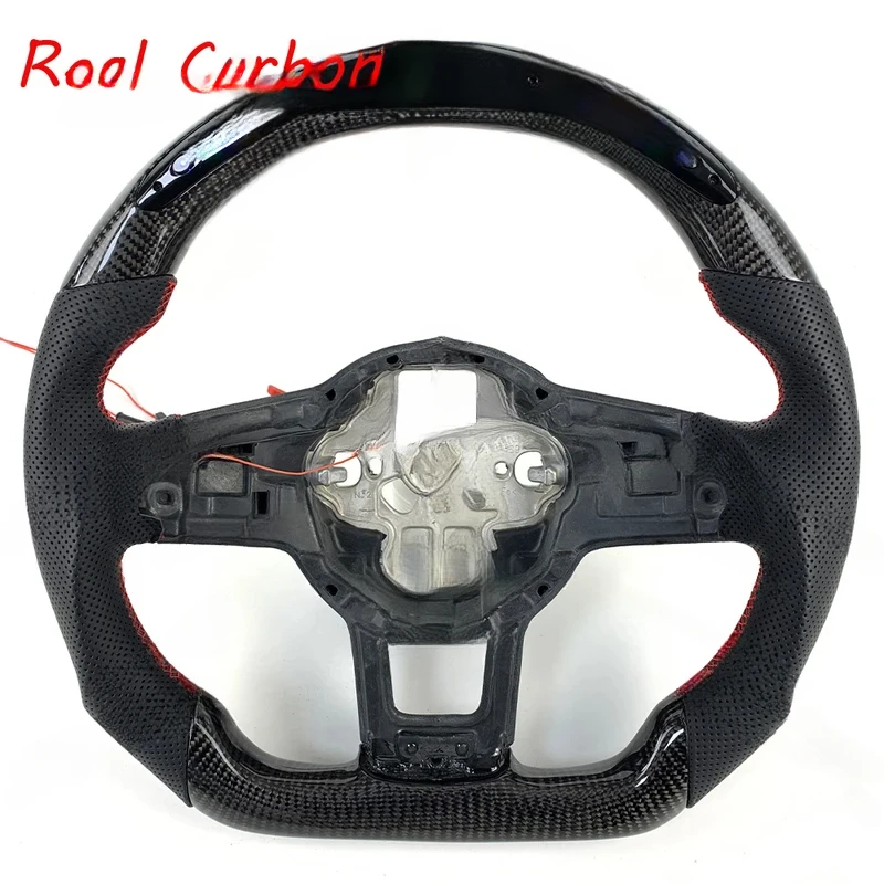 

For Volkswagen Golf 7 MK7 GTI 2013-2020 Performance LED Forged Carbon Fiber Racing Wheel
