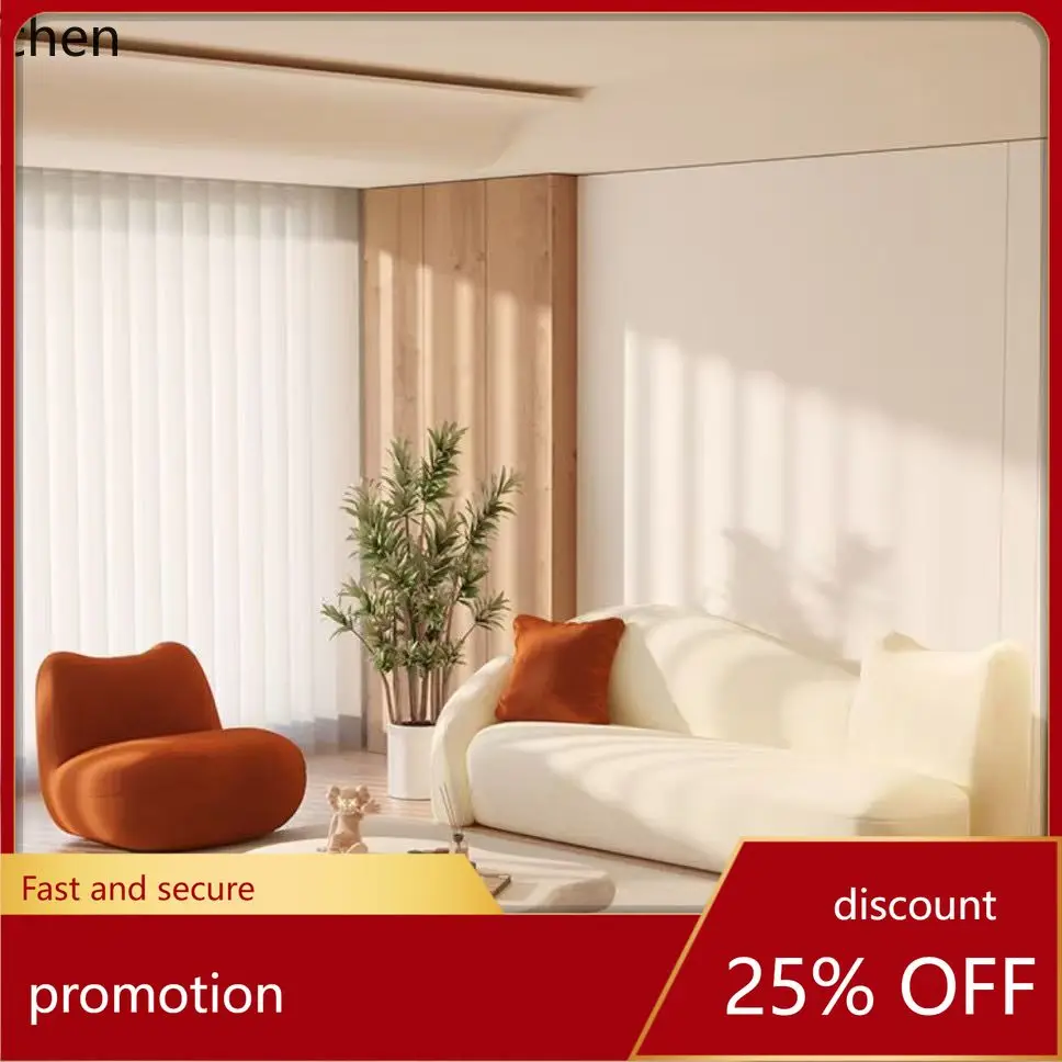 HXL Modern Creative Irregular Beauty Salon Light Luxury Curved Living Room Fabric Sofa