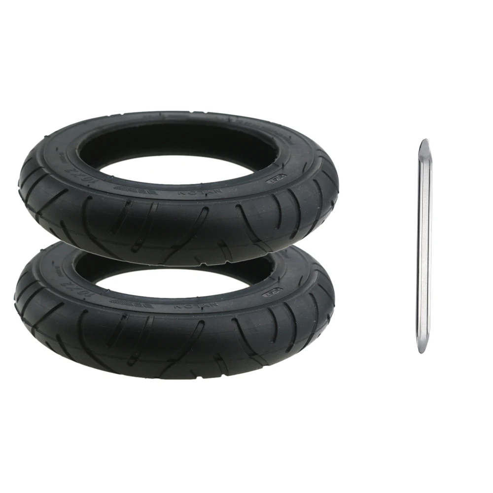 

2Pcs For Xiaomi Mijia M365 10 Inch Electric Scooter Tire 10 x 2 Inflatable Solid Tire Wanda Tire With