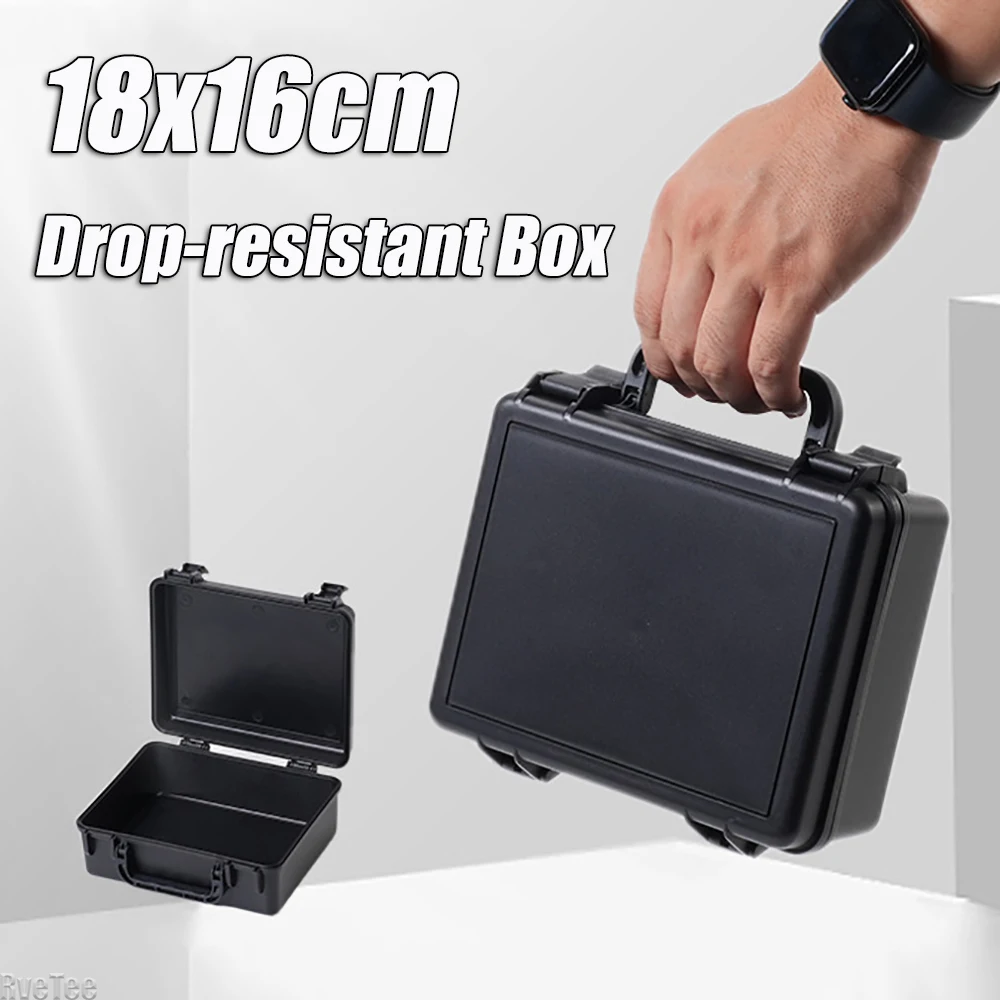 18x16cm Unsealed Empty Tool Case - Protecting Safety Box for Instrument Watch Maintenance Tools Storage