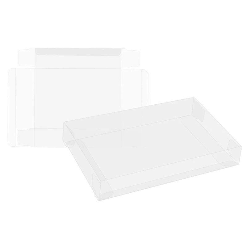 10 قطعة/الحزمة غطاء حماية شفاف صندوق خرطوشة لعبة شفافة لـ N64 K1KF