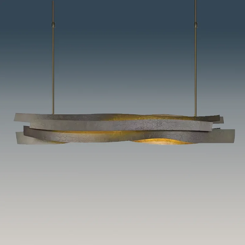 

Nordic Luxury Premium Feeling Chandeliers,stainless Steel Shaped Geometric Pendant Light,living Room Island Cafe,interior Decor