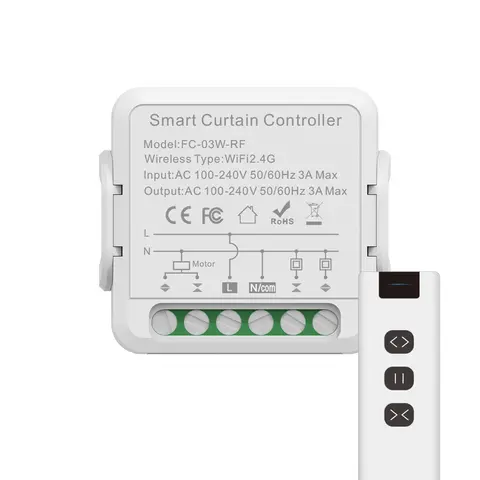 Tuya WiFi ZigBee3.0 스마트 커튼 모듈 전기 모터 스마트 커튼 스위치 블라인드 롤러 셔터는 Google Alexa 홈과 함께 작동합니다.