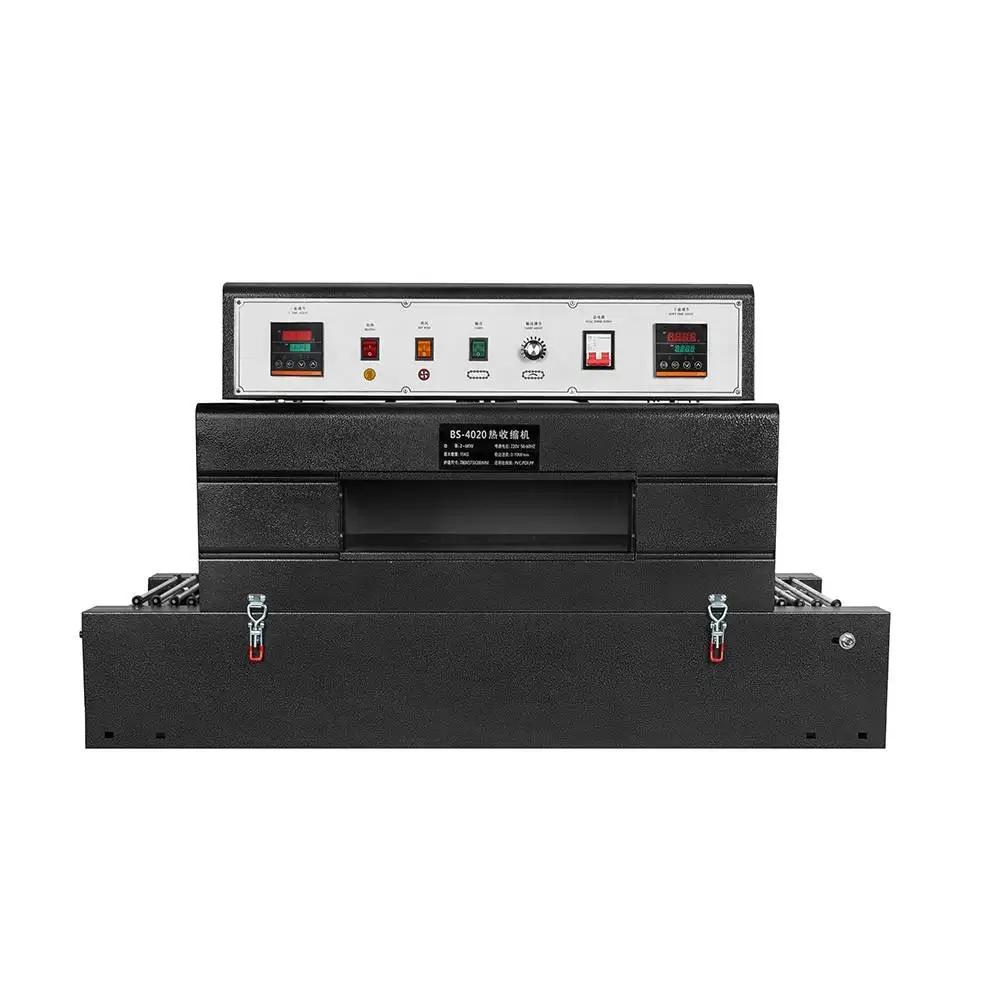 

Машина для термоусадочной упаковки с двойным нагревом Mesh 4020, большой электрический шкаф для коммерческой упаковки пищевых продуктов в пленку, бумагу, пакеты