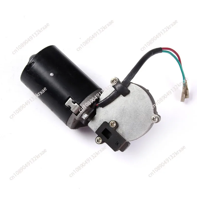 Supply garage door DC geared motor, eight-character door motor worm gear copper gear motor