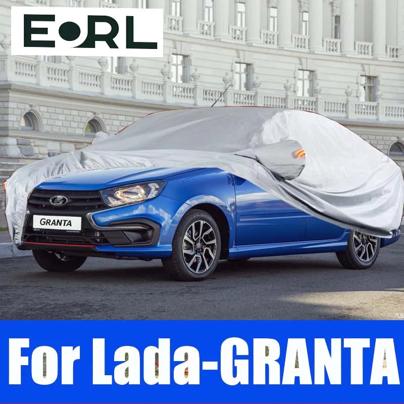 

Full Covers Strip Sunscreen Protection Dustproof UV Scratch-Resistant Oxford Cloth For lada granta Accessories Auto parts