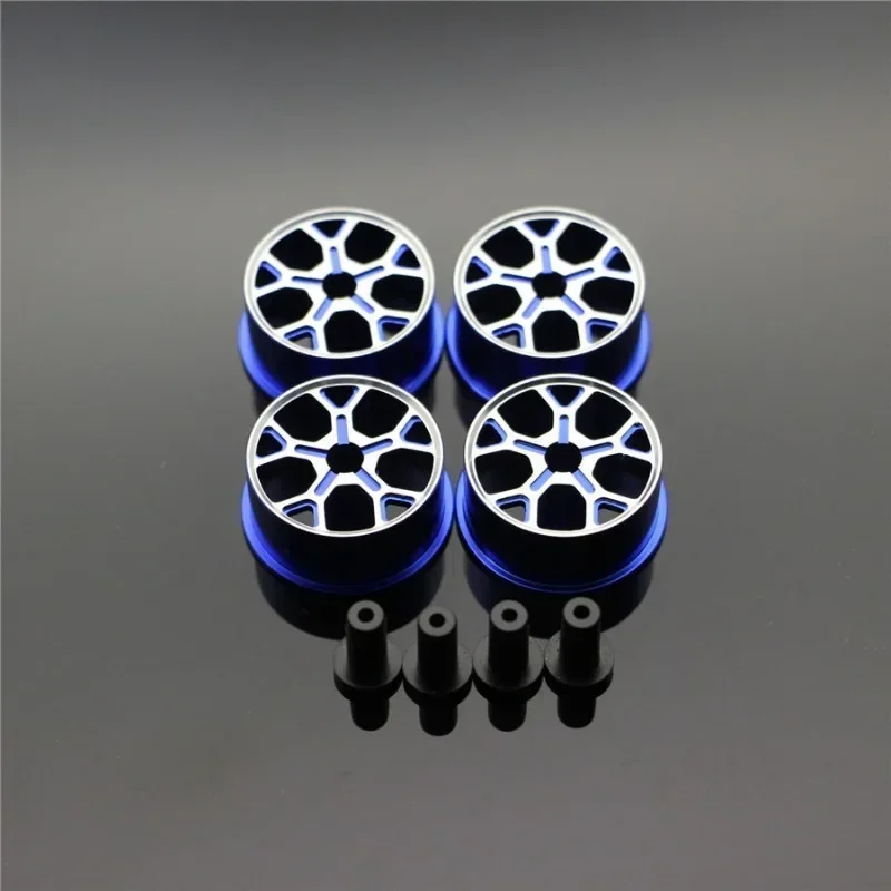 Middle Diameter20.5mm Lightweight Wheels Self-made Parts For Tamiya MINI 4WD Colored Wheel w/Aluminum Disc