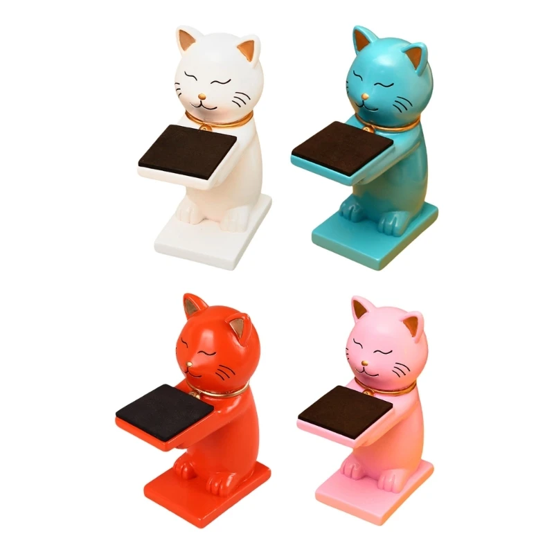 Lovely Cats Resin Watch Bracelet Holder Desk Organizers for Jewelry Display 40GB