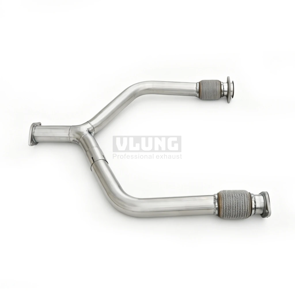 High Performance Stainless Steel Exhaust Y-Pipe Y-Shaped Front Pipe for Nissan Fuga Y50 Y51 2.5 3.5 3.7 2004-2022