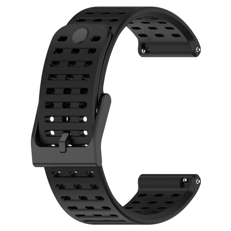 Correa de reloj de 22mm para Suunto, Correa de repuesto vertical, pulsera de silicona para Suunto9 peak pro/Suunto5 peak Smartwatch Correa