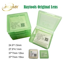 JHCHMX Original Raytools Laser Protective Windows Optical Lens 27.9*4.1 37*7 Fused Silica for Fiber Cutting Head Parts