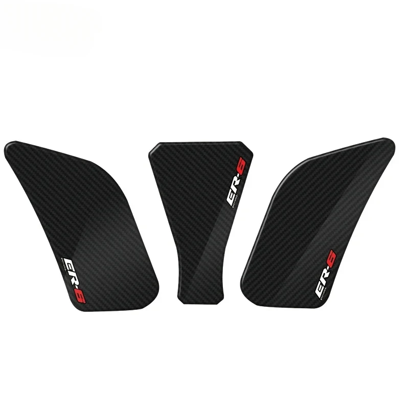 For ER-6N ER6N ER 6N 2012-2016, 3M Motorcycle Tank Pad Anti-Slip Side Gas Knee Grip Traction Pads Protective Sticker